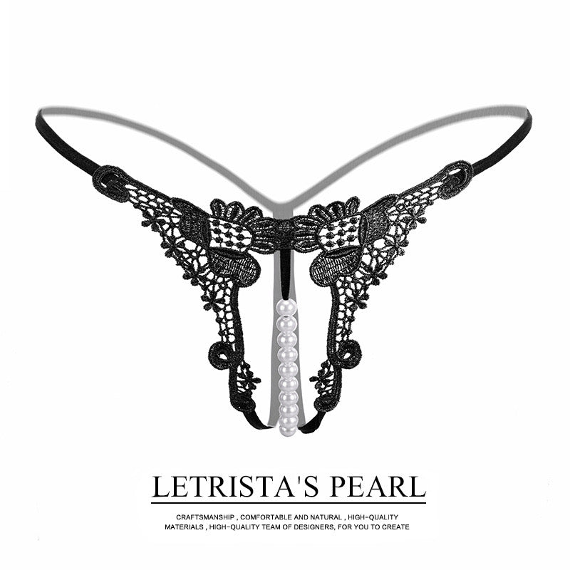 Lace Pearl T Panty