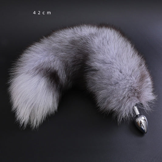 Silver Blue Fox Tail