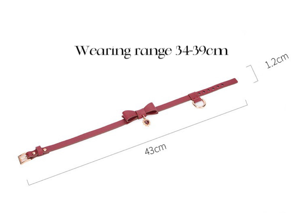 Vintage Bow Collar