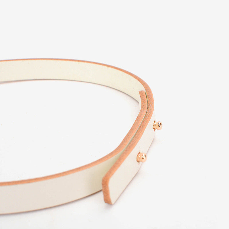 Leather Collar With Bell